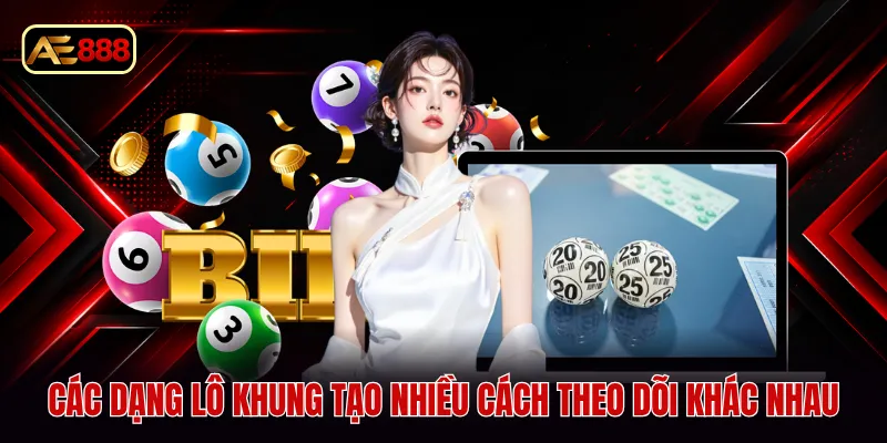 Các dạng lô khung tạo nhiều cách theo dõi khác nhau