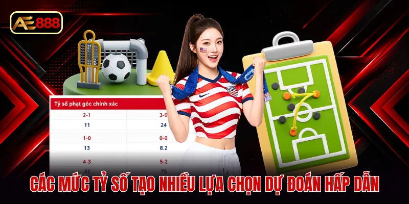 Các mức tỷ số tạo nhiều lựa chọn dự đoán hấp dẫn